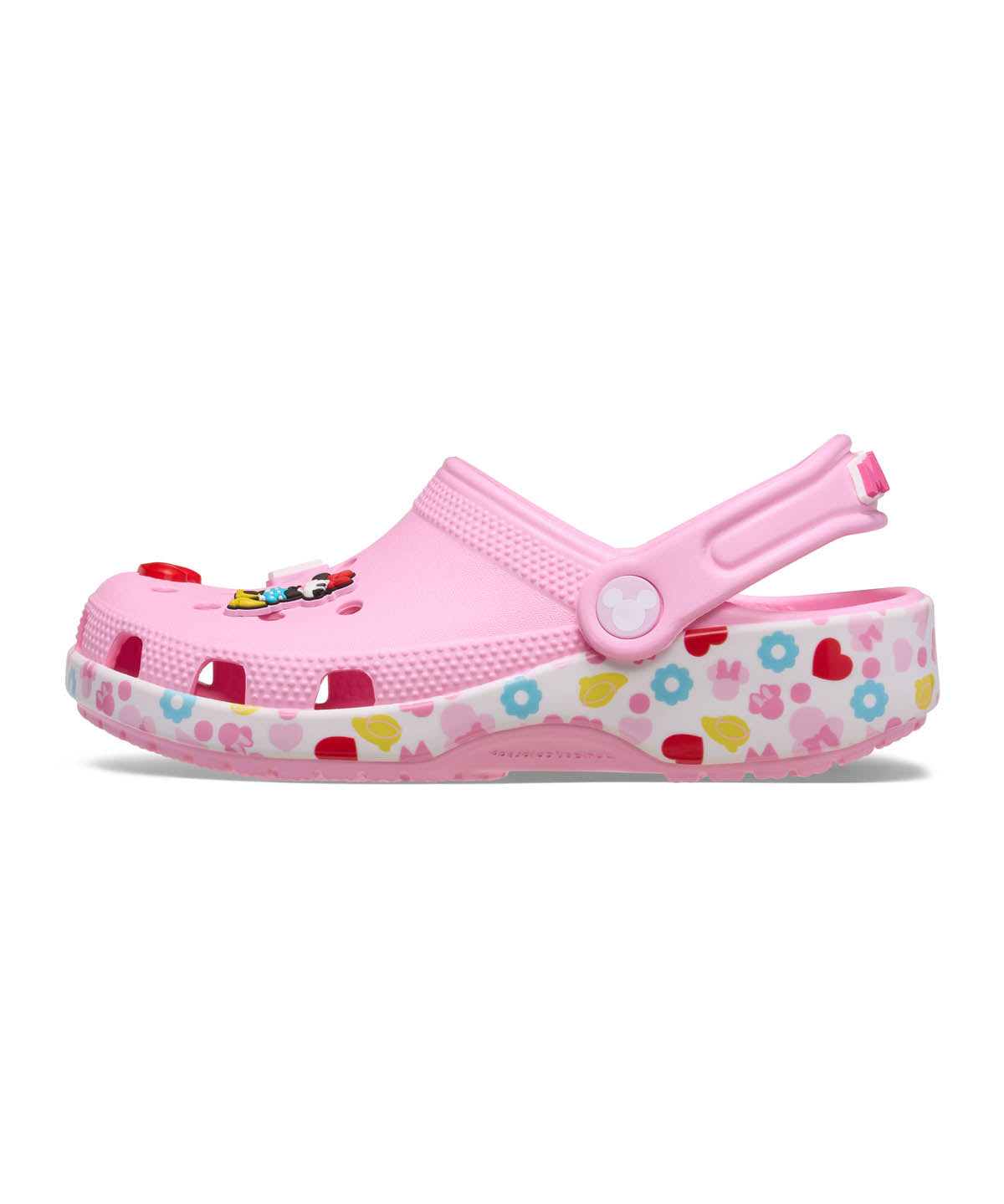 Zueco Niños Grandes Mickey Friends Minnie Rosado Crocs