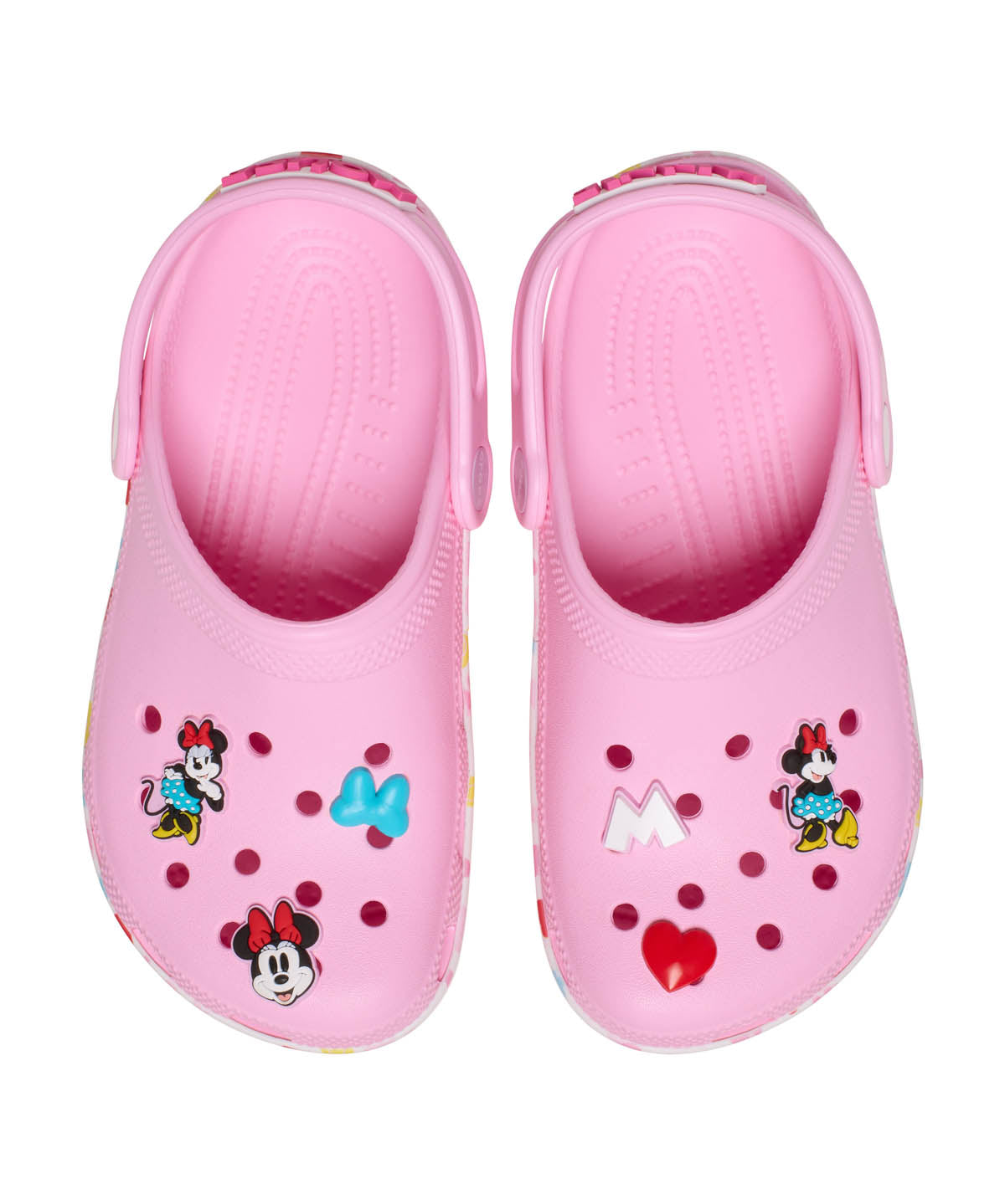 Zueco Niños Grandes Mickey Friends Minnie Rosado Crocs