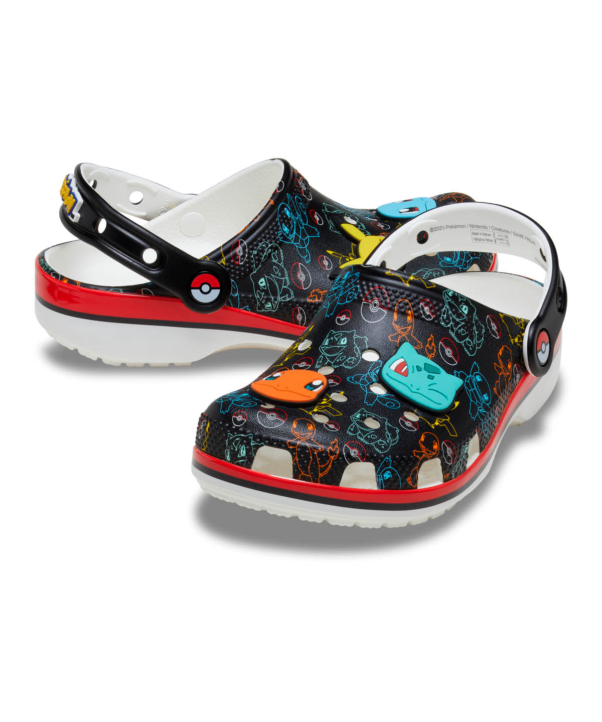 Zueco Niños Grandes Pokémon Classic Clog Crocs
