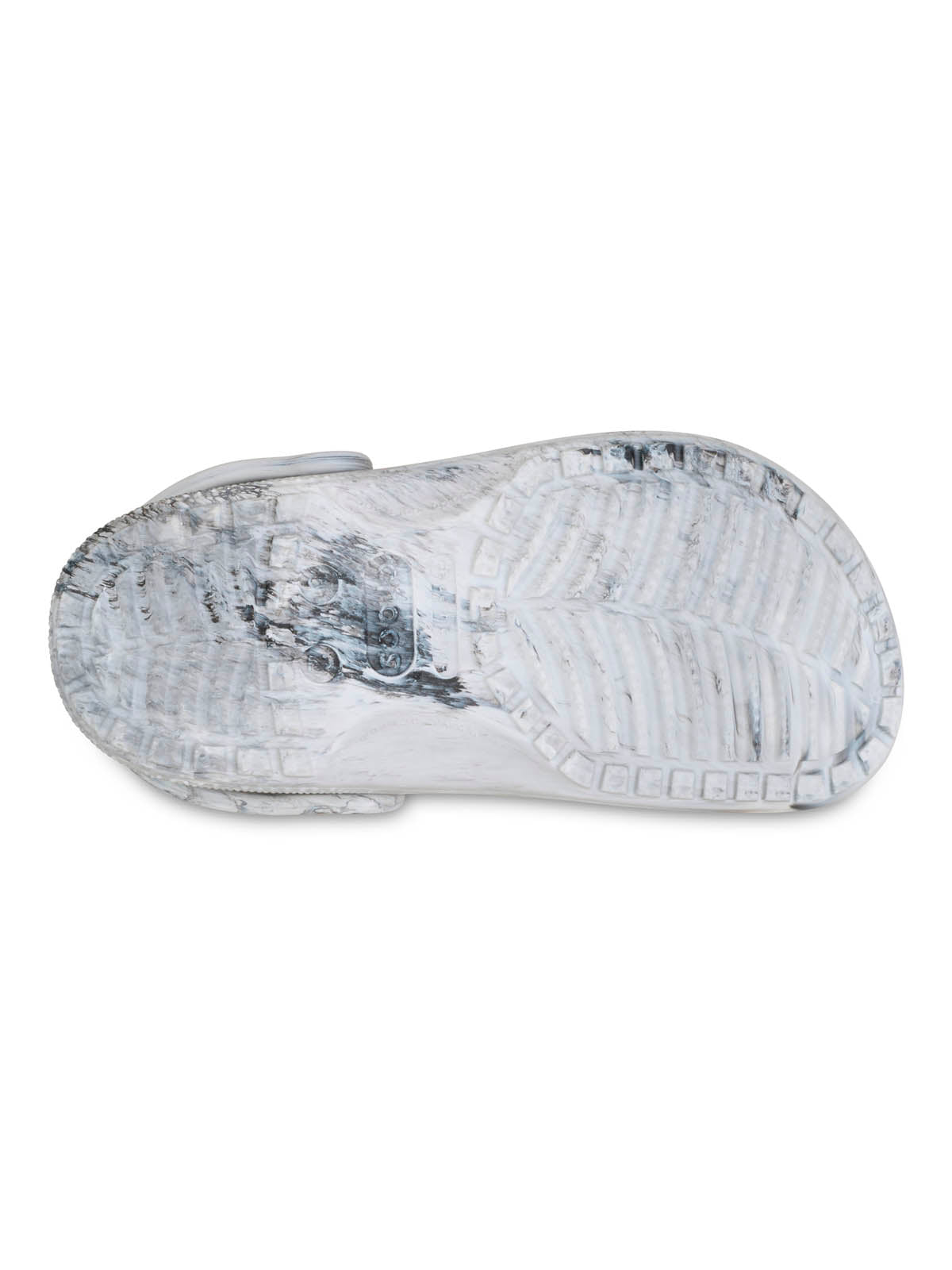 Zueco Niños Grandes Classic Clog Tie Dye Blanco Crocs