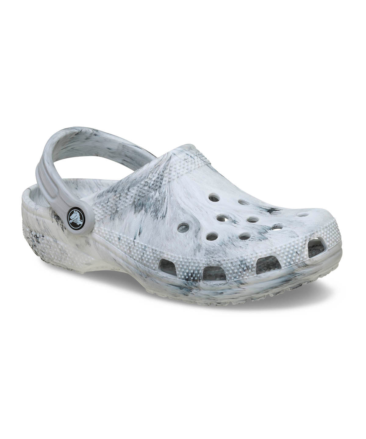 Zueco Niños Grandes Classic Clog Tie Dye Blanco Crocs