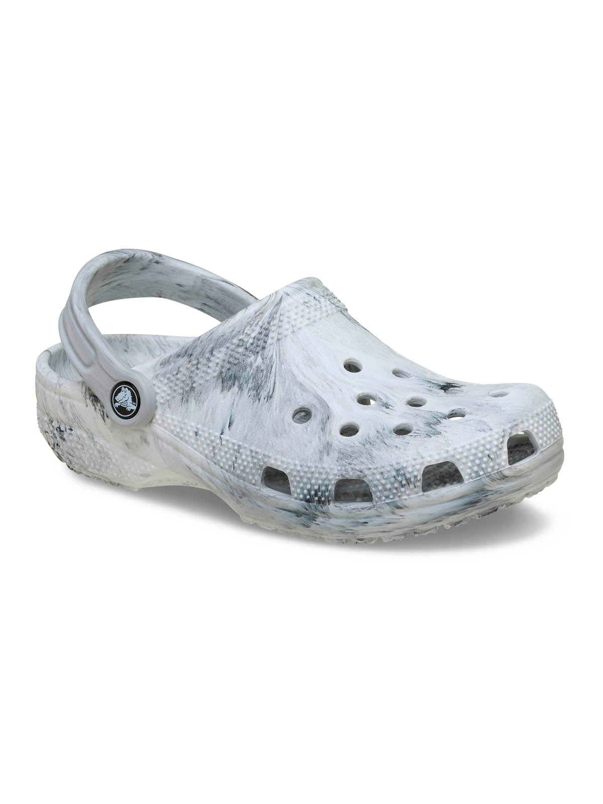 Zueco Niños Grandes Classic Clog Tie Dye Blanco Crocs