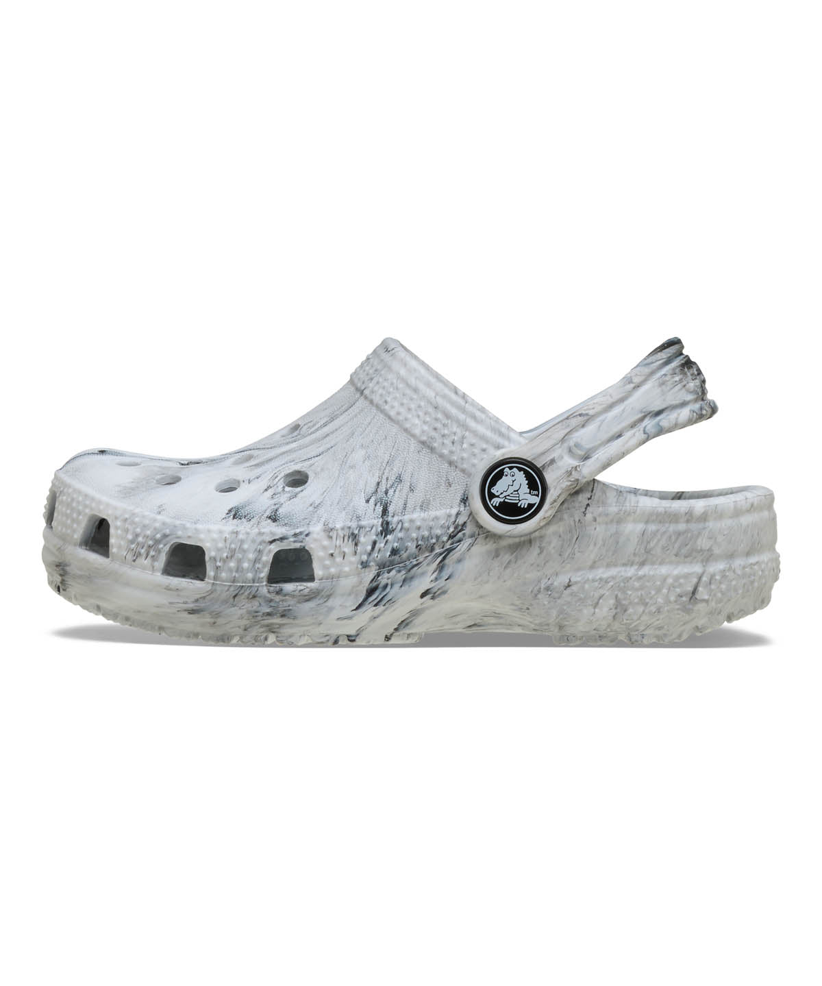 Zueco Niños Pequeños Classic Clog Tie Dye Blanco Crocs