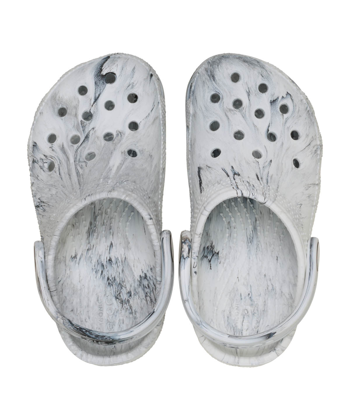 Zueco Niños Pequeños Classic Clog Tie Dye Blanco Crocs