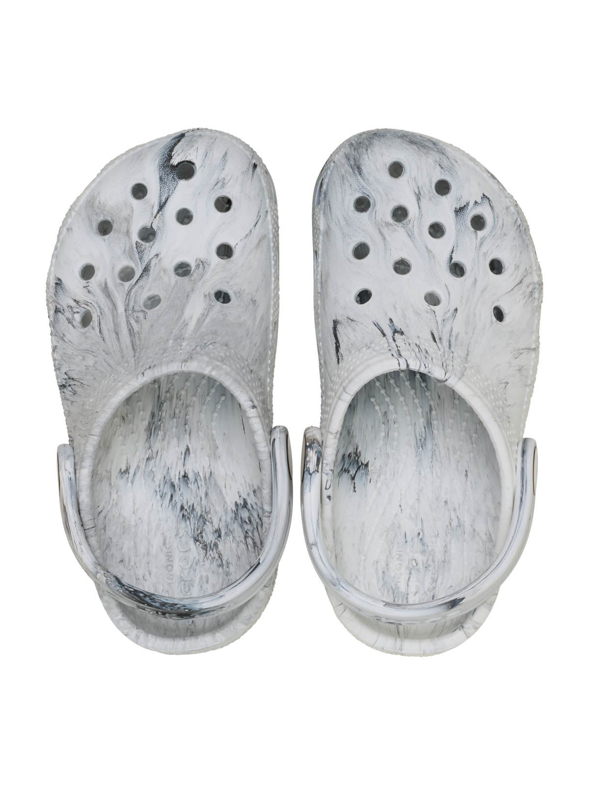 Zueco Niños Pequeños Classic Clog Tie Dye Blanco Crocs