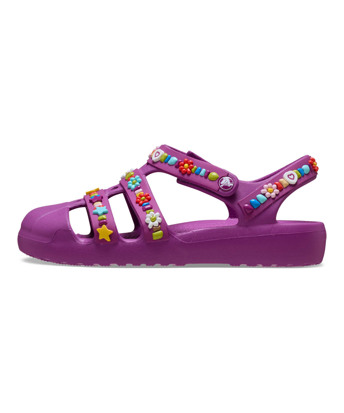 Sandalia Niños Grandes Classic Fisherman Morado Crocs