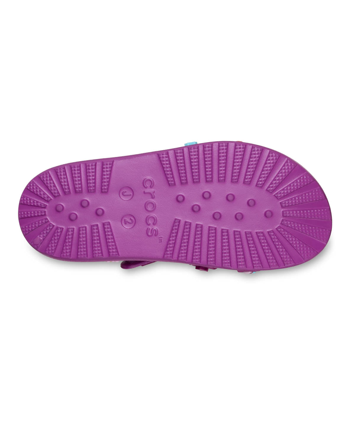 Sandalia Niños Grandes Classic Fisherman Morado Crocs
