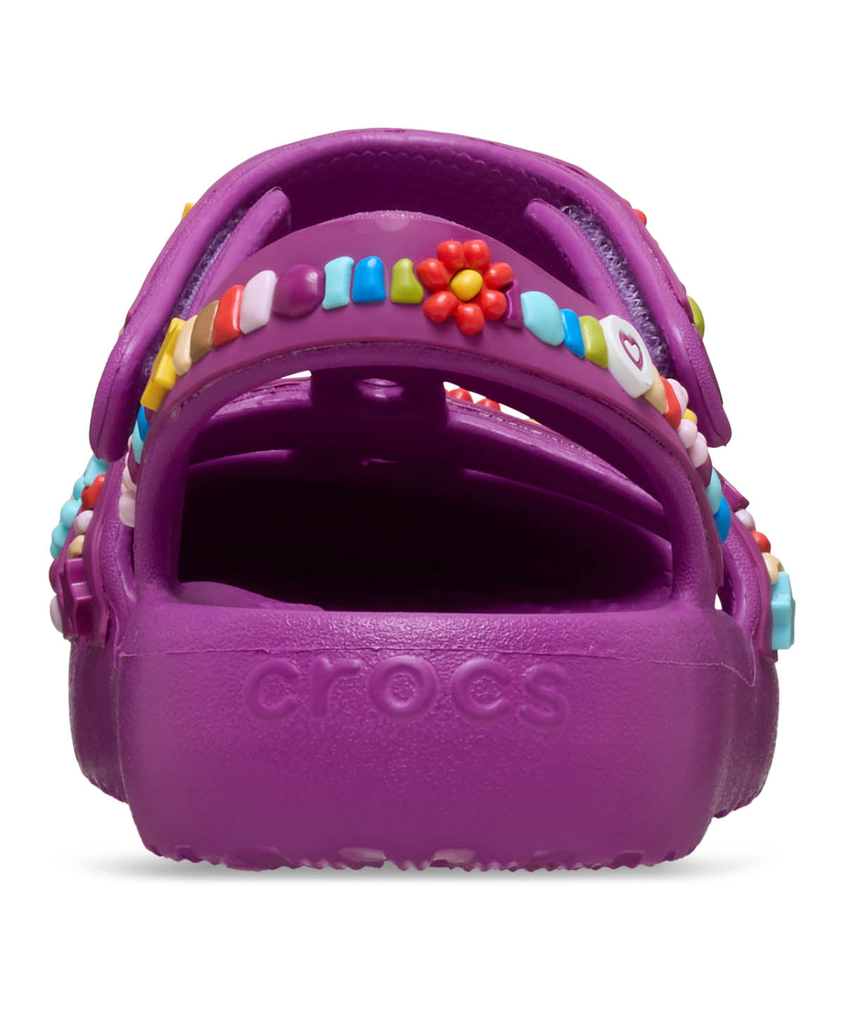 Sandalia Niños Grandes Classic Fisherman Morado Crocs
