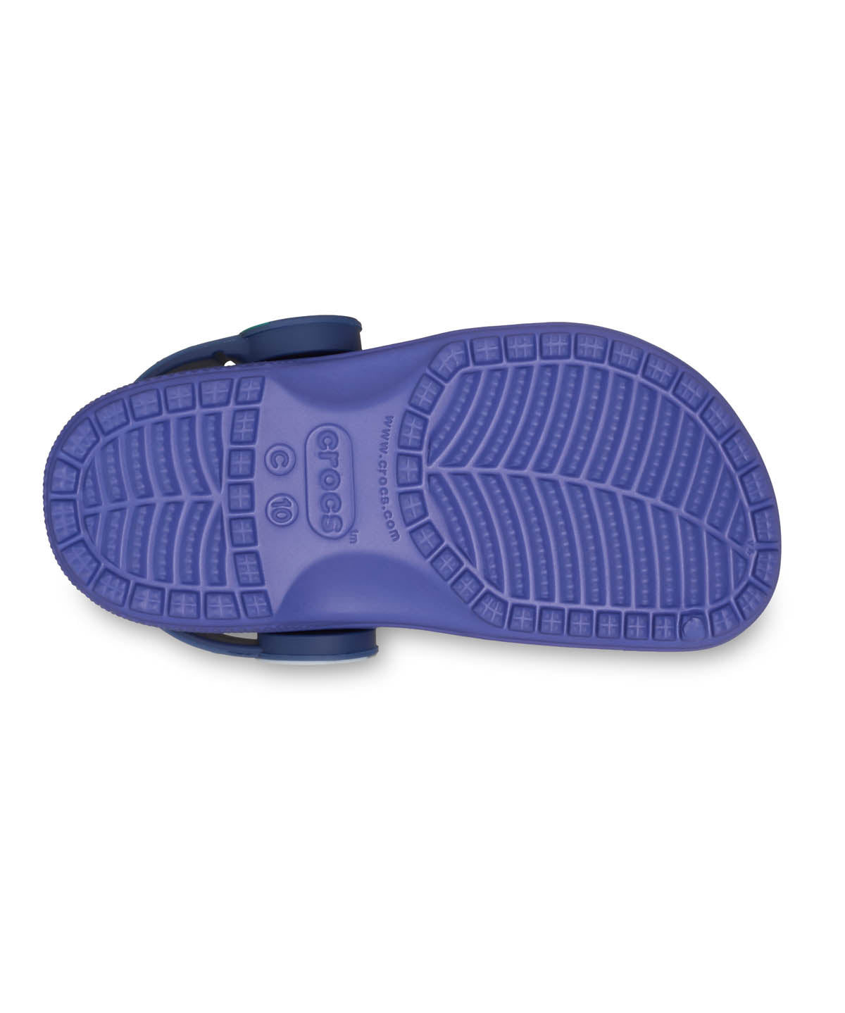 Zueco Niños Pequeños Classic Clog Con Luces Azul Crocs