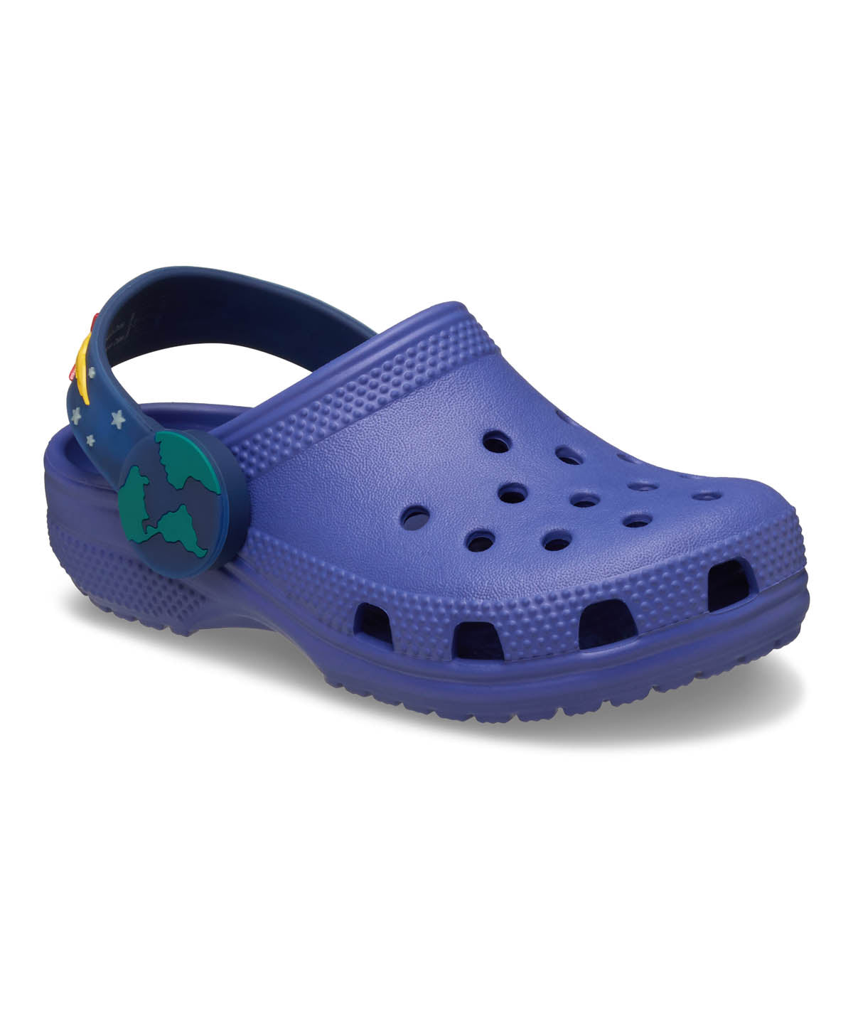 Zueco Niños Pequeños Classic Clog Con Luces Azul Crocs