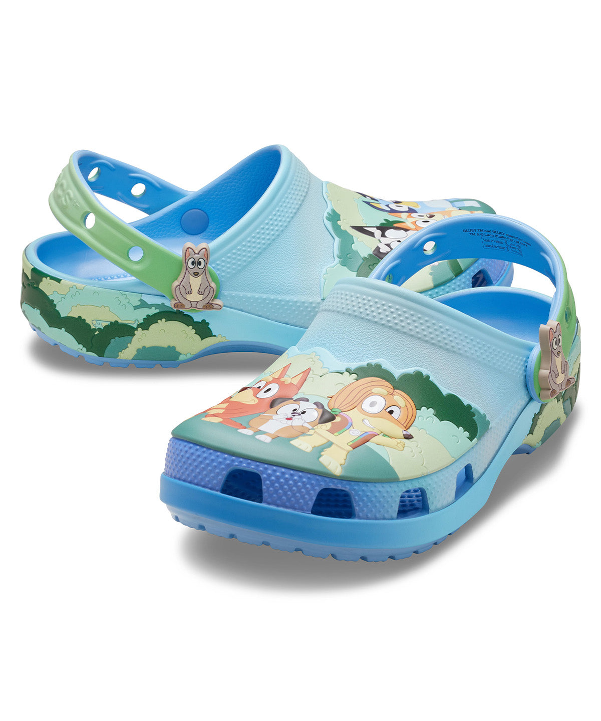 Zueco Niños Pequeños Bluey Azul Clog Crocs