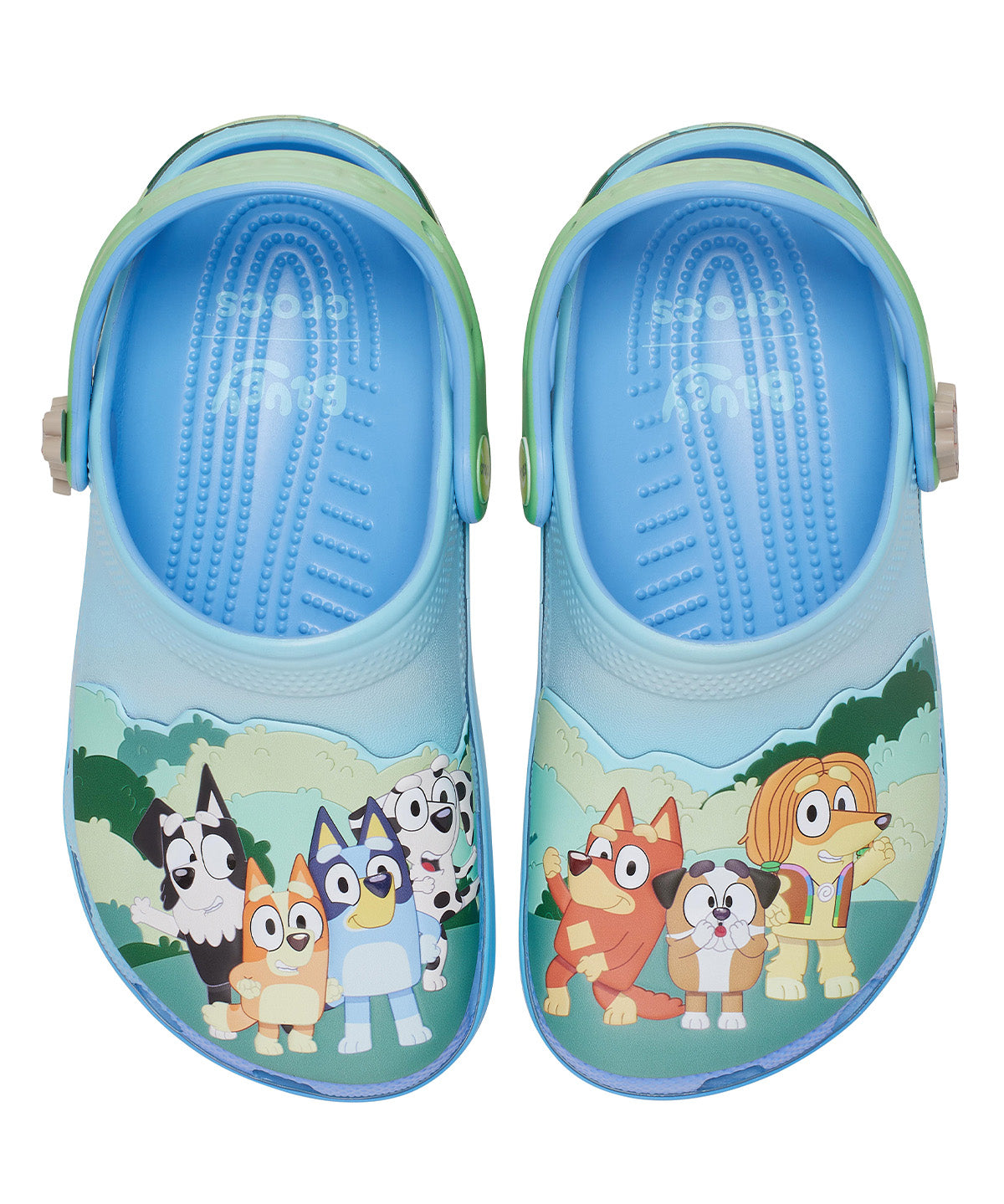 Zueco Niños Pequeños Bluey Azul Clog Crocs