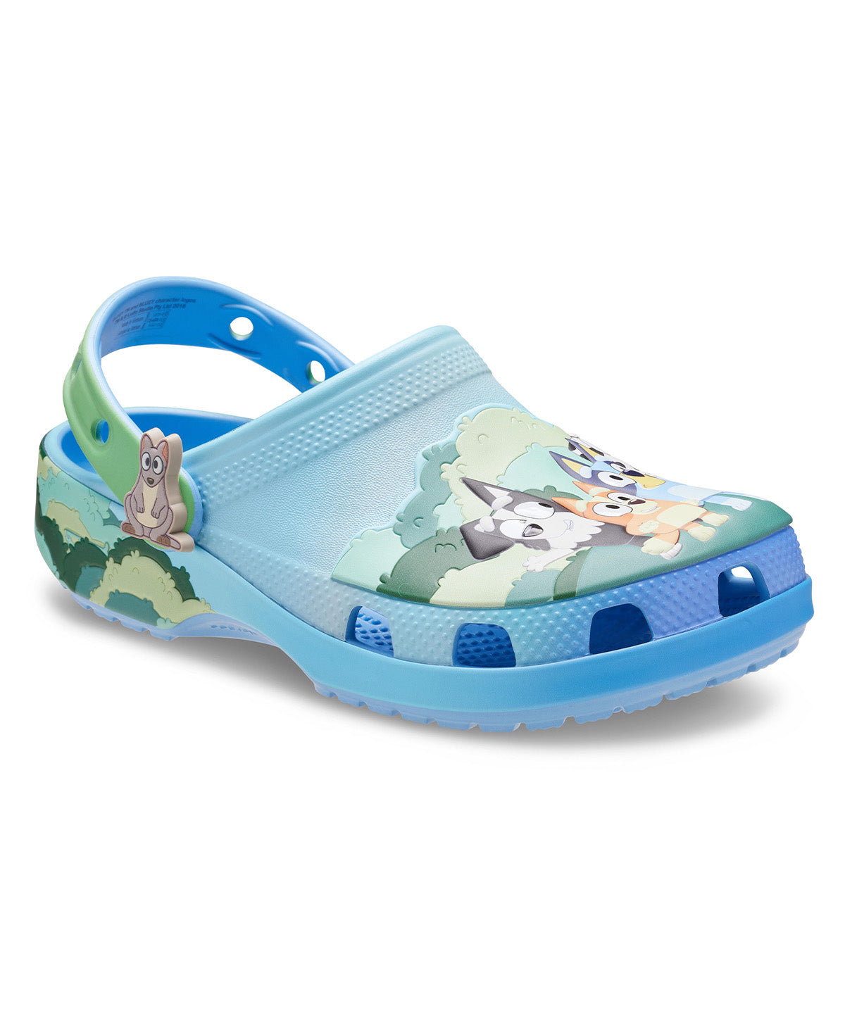 Zueco Niños Pequeños Bluey Azul Clog Crocs