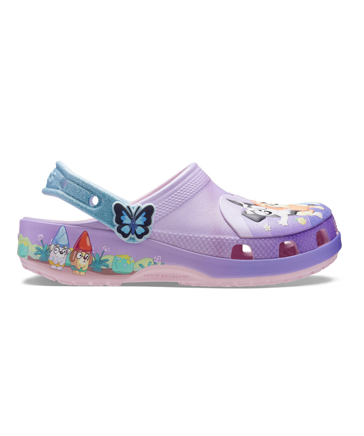Zueco Niños Pequeños Bluey Rosado Clog  Crocs
