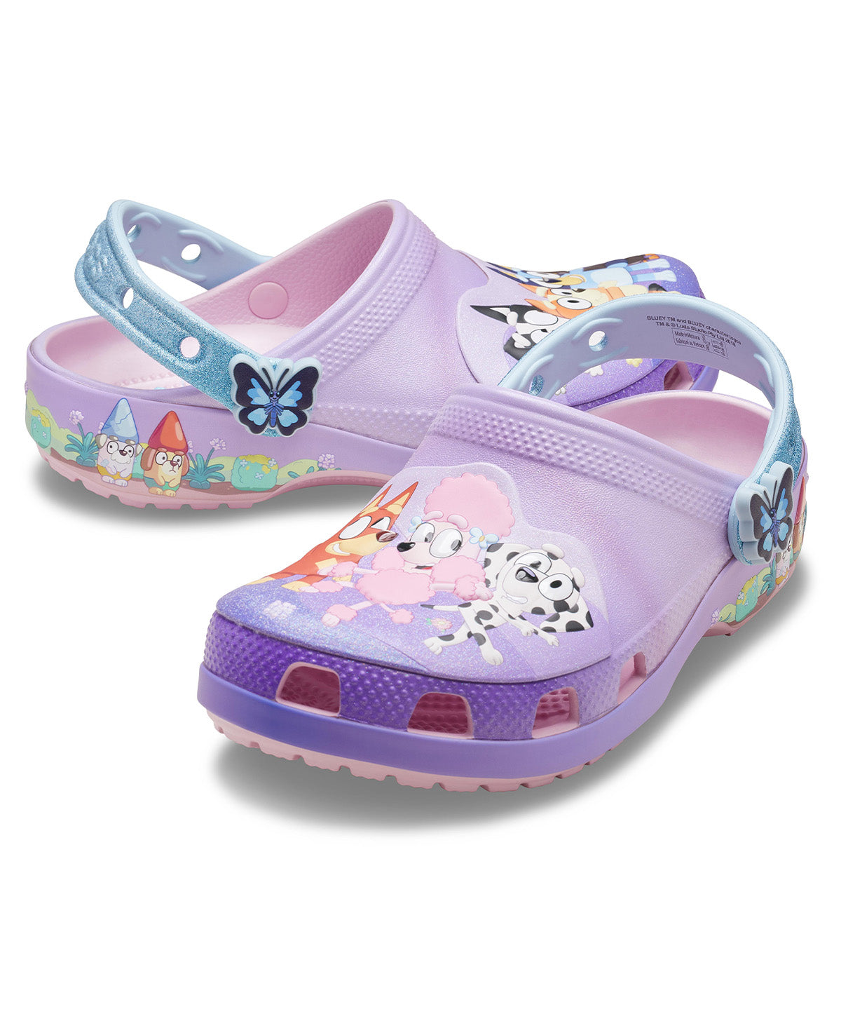 Zueco Niños Pequeños Bluey Rosado Clog  Crocs