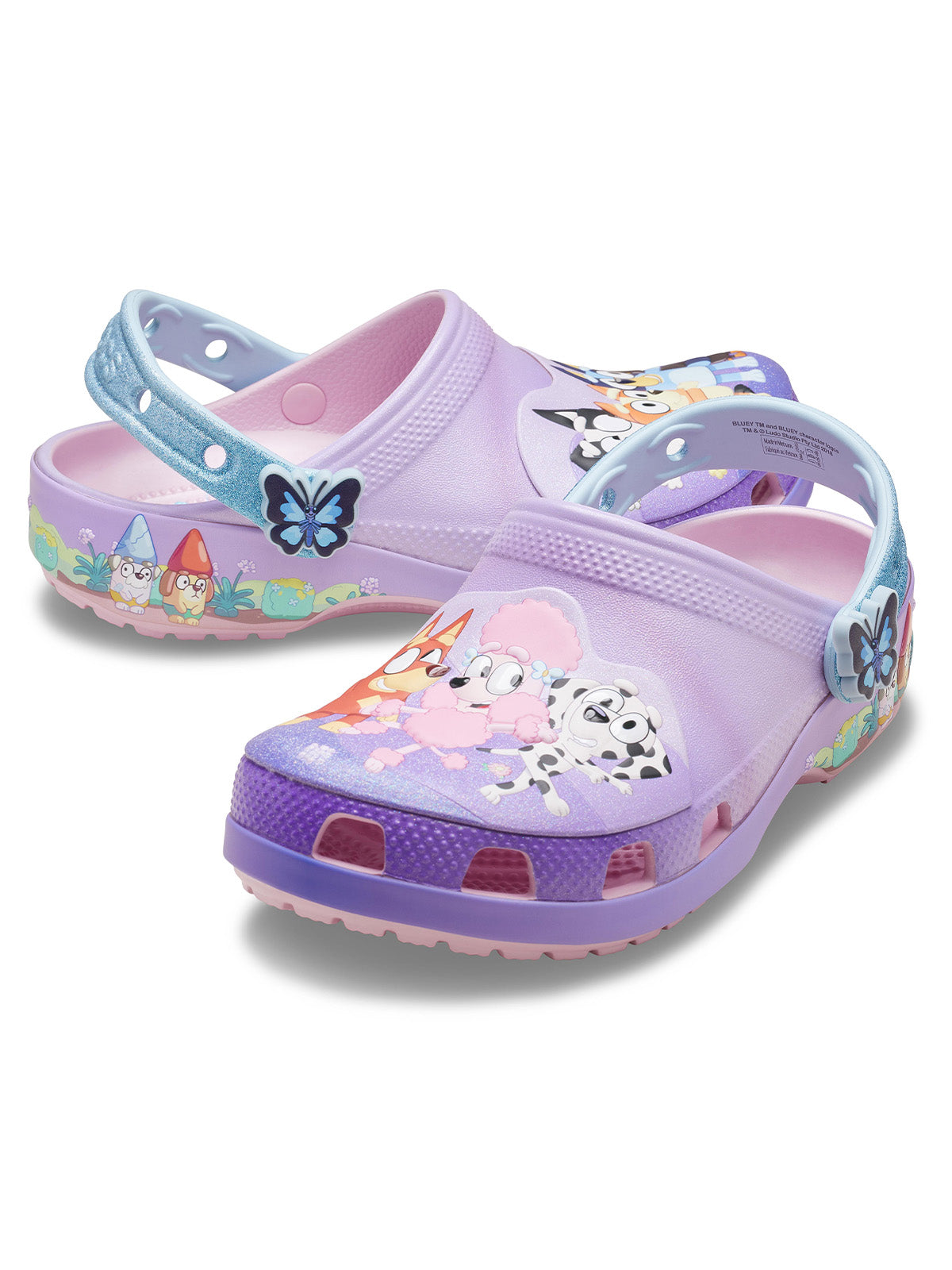 Zueco Niños Pequeños Bluey Rosado Clog  Crocs
