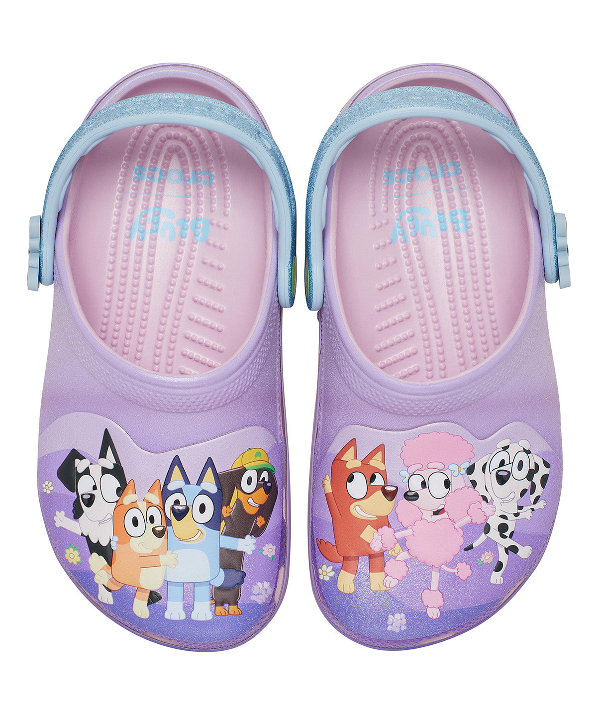Zueco Niños Pequeños Bluey Rosado Clog  Crocs