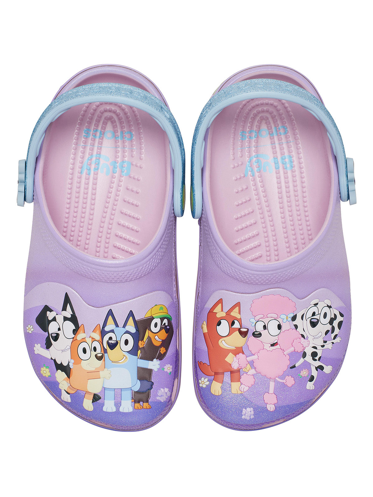 Zueco Niños Pequeños Bluey Rosado Clog  Crocs