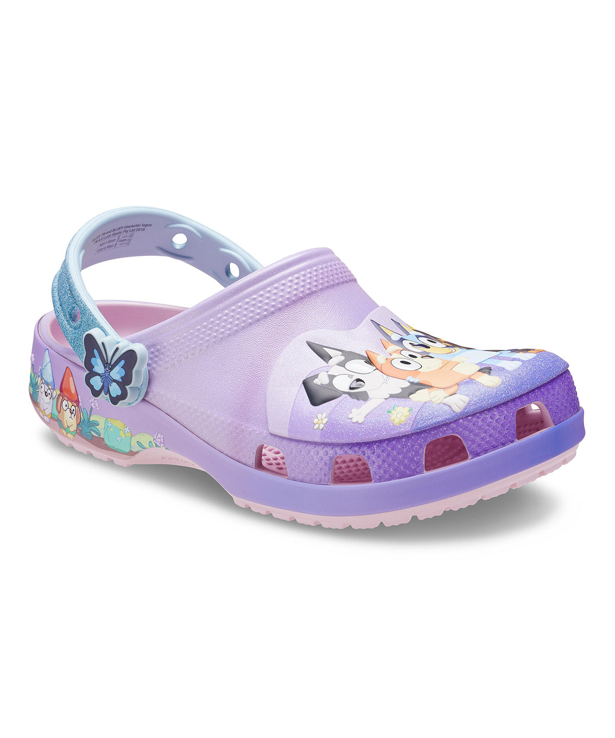 Zueco Niños Pequeños Bluey Rosado Clog  Crocs