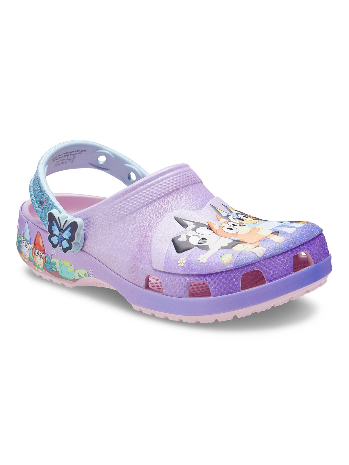 Zueco Niños Pequeños Bluey Rosado Clog  Crocs