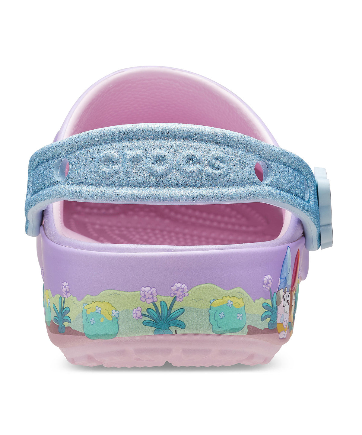 Zueco Niños Pequeños Bluey Rosado Clog  Crocs