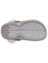 Zueco Niños Pequeños Classic Fleece Lined Café Crocs