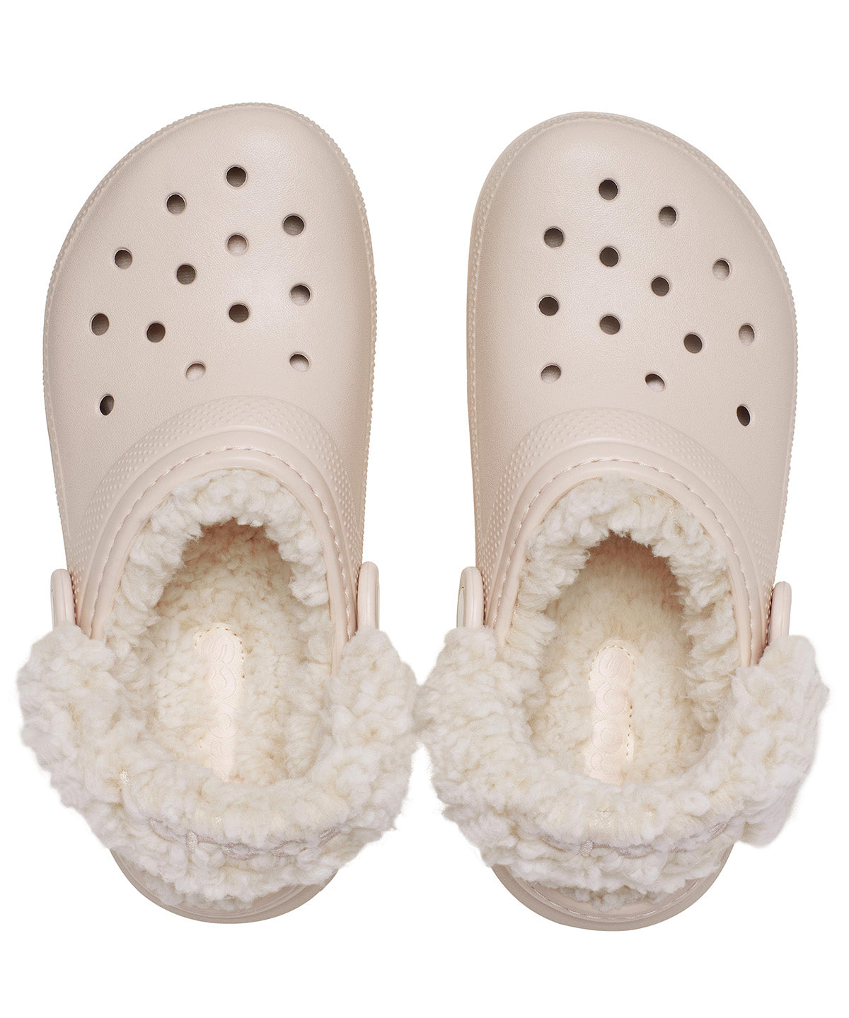 Zueco Niños Pequeños Classic Fleece Lined Rosado Crocs