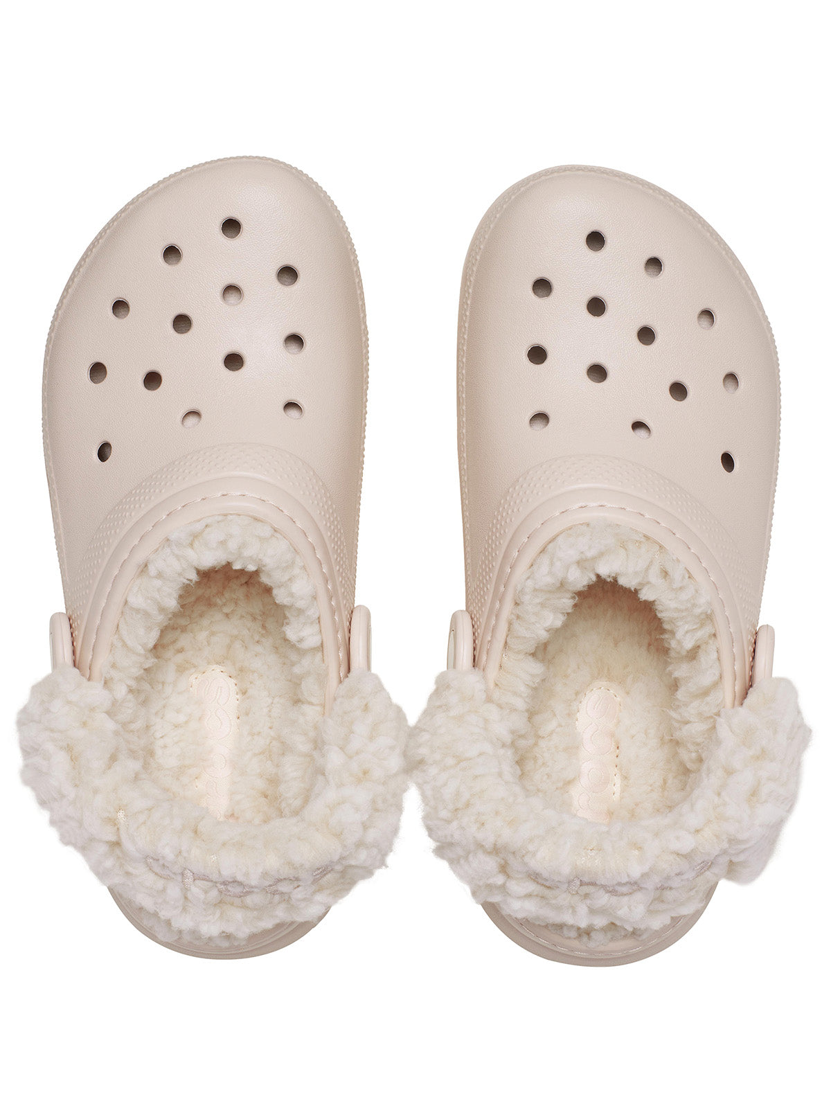 Zueco Niños Pequeños Classic Fleece Lined Rosado Crocs