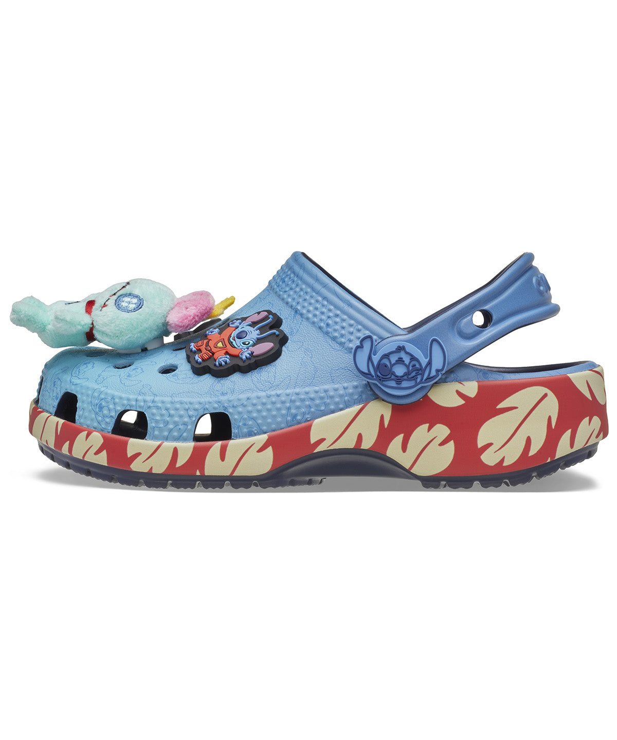Zueco Niños Grandes Classic Clog Stitch Azul Crocs