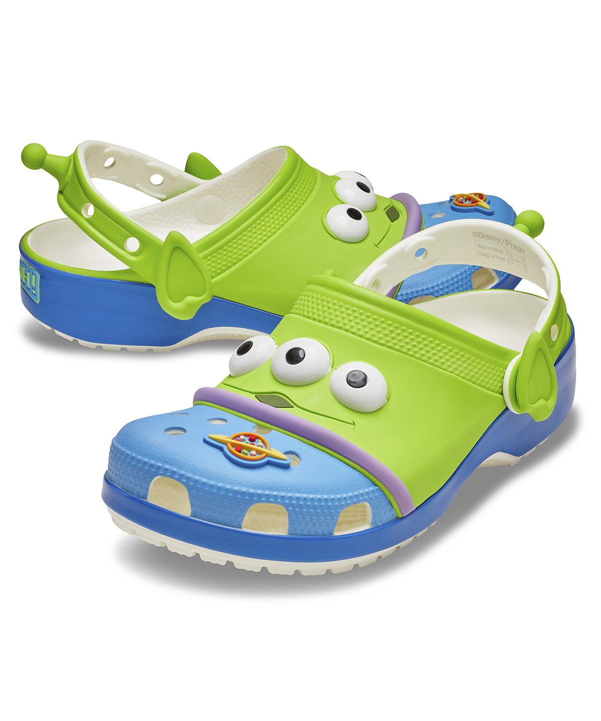 Zueco Niños Grandes Toy Story Aliens Verde Crocs