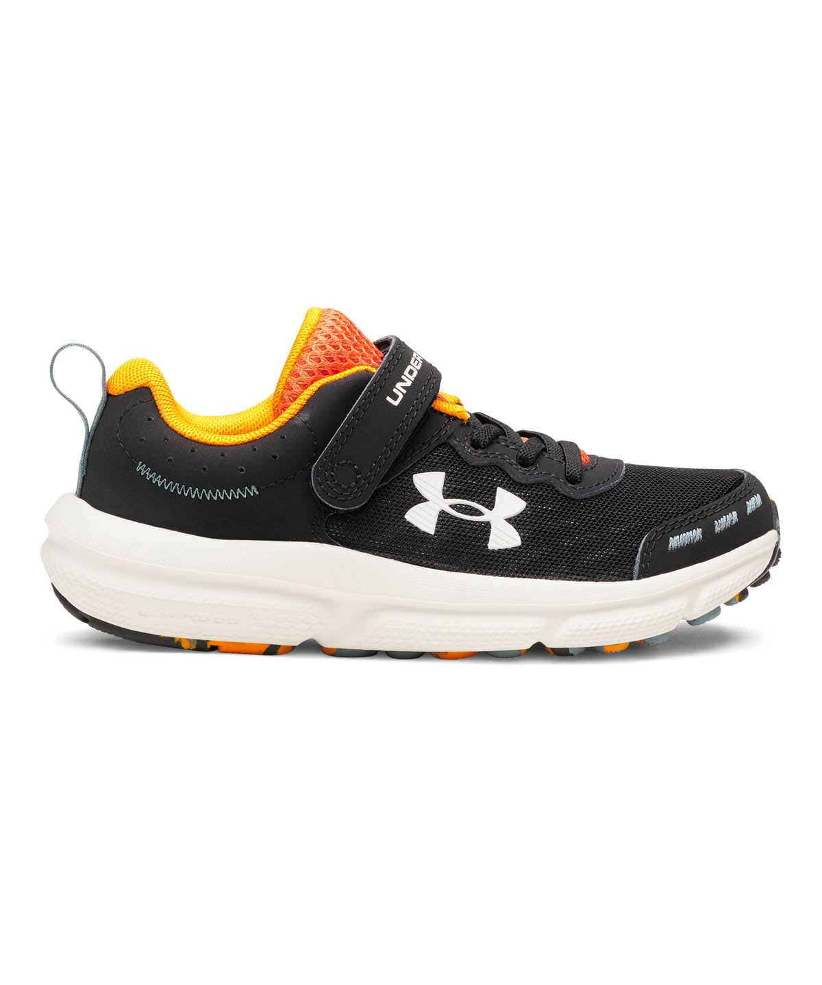 Zapatilla Running Niño Assert 10 AC Negro Under Armour
