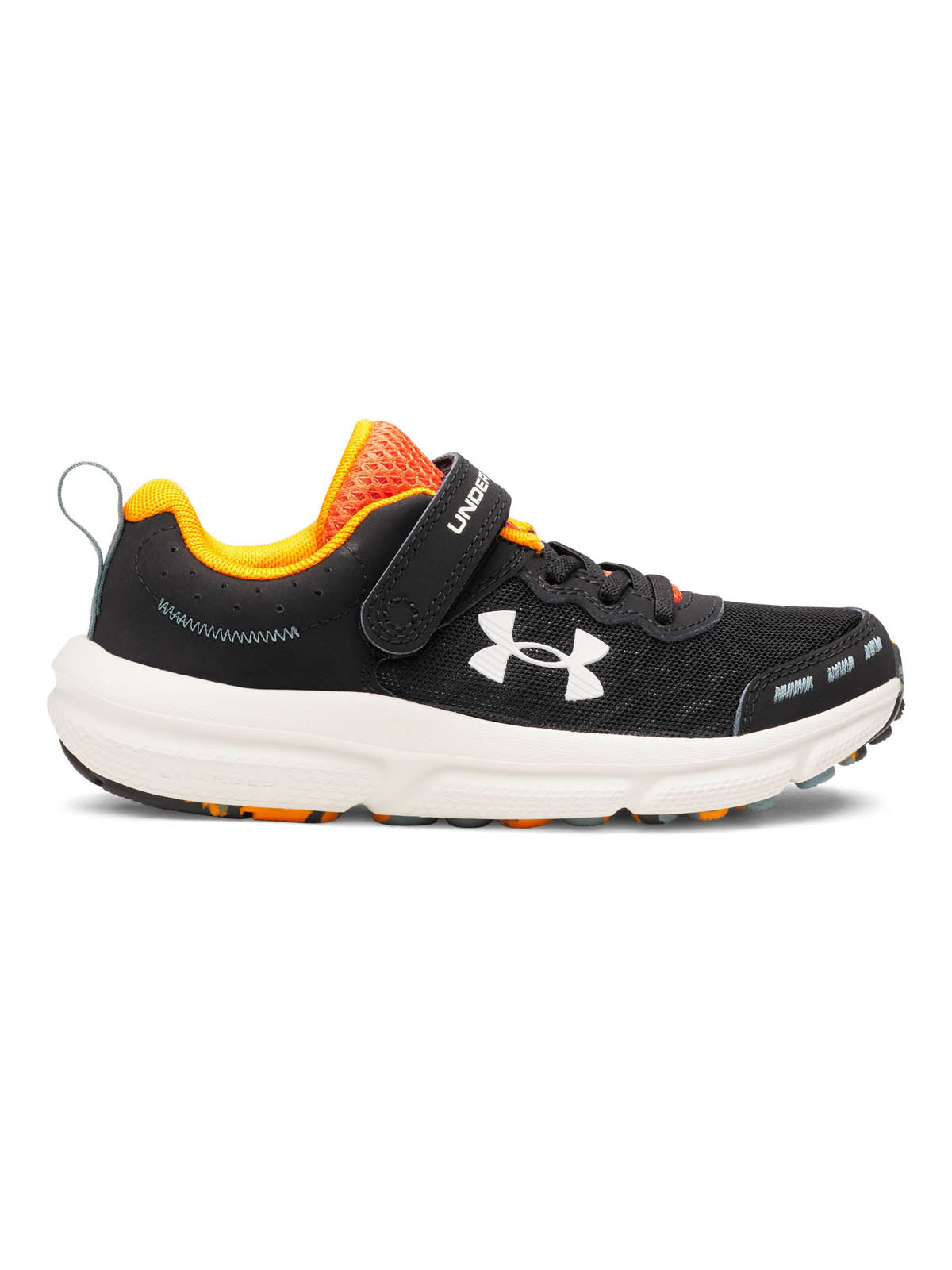 Zapatilla Running Niño Assert 10 AC Negro Under Armour