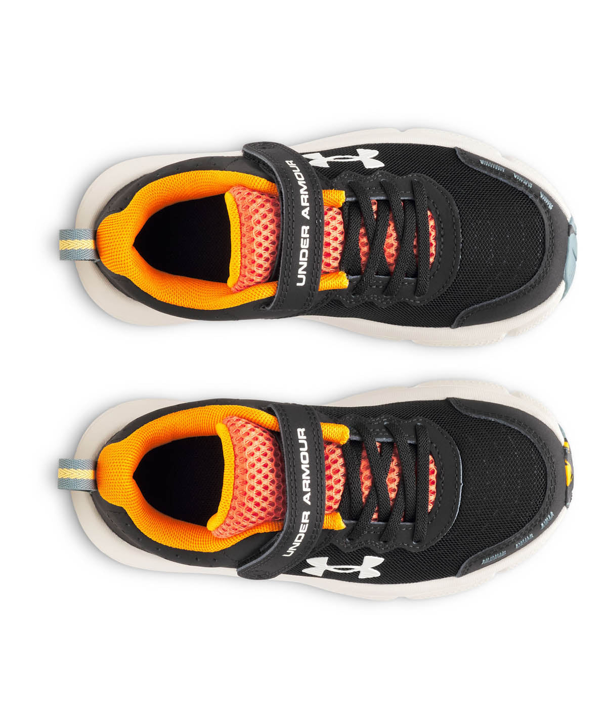 Zapatilla Running Niño Assert 10 AC Negro Under Armour