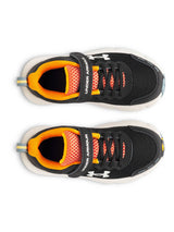 Zapatilla Running Niño Assert 10 AC Negro Under Armour