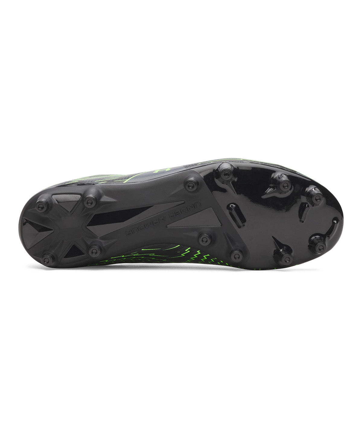 UA Shadow Club 4 FG Jr Zapatilla negro para niño