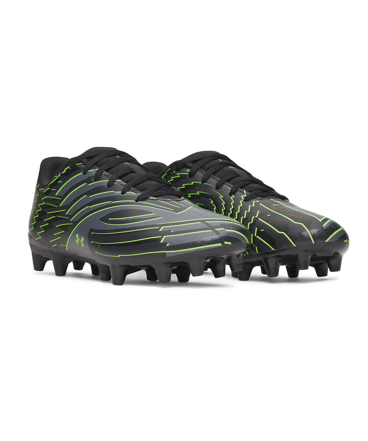 UA Shadow Club 4 FG Jr Zapatilla negro para niño