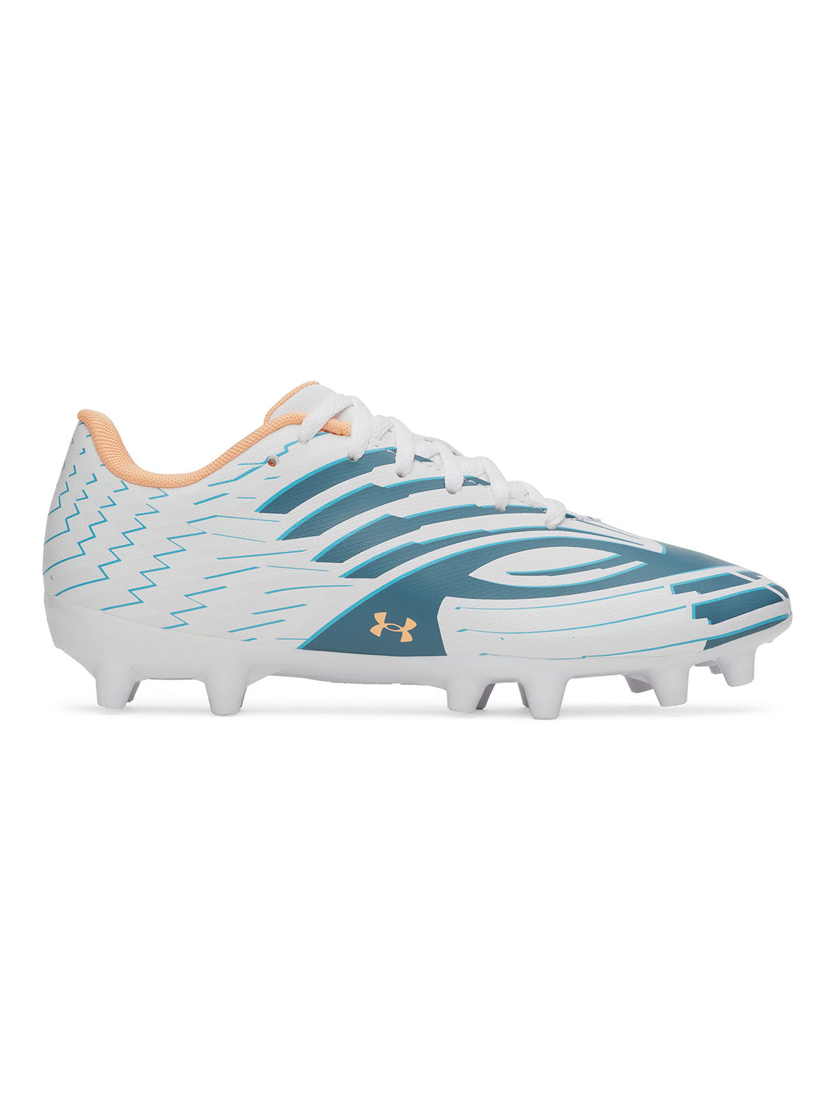 UA Shadow Club 4 FG Jr Zapatilla blanco