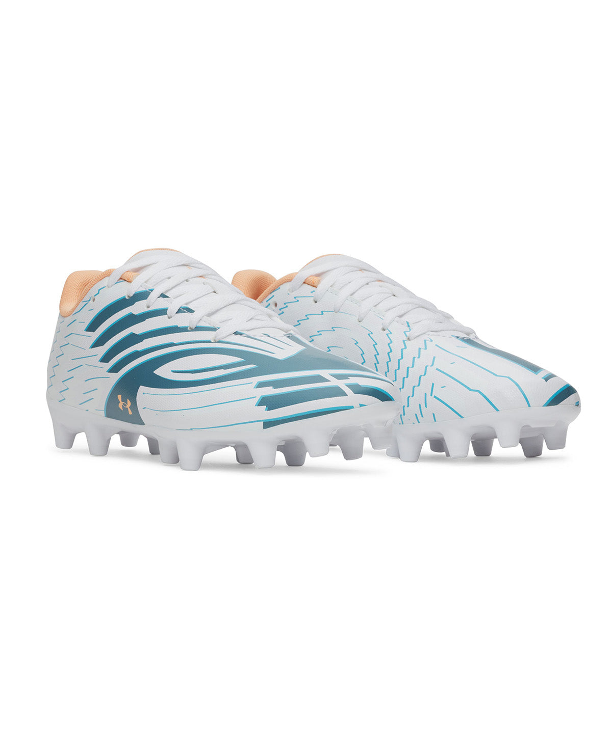 UA Shadow Club 4 FG Jr Zapatilla blanco