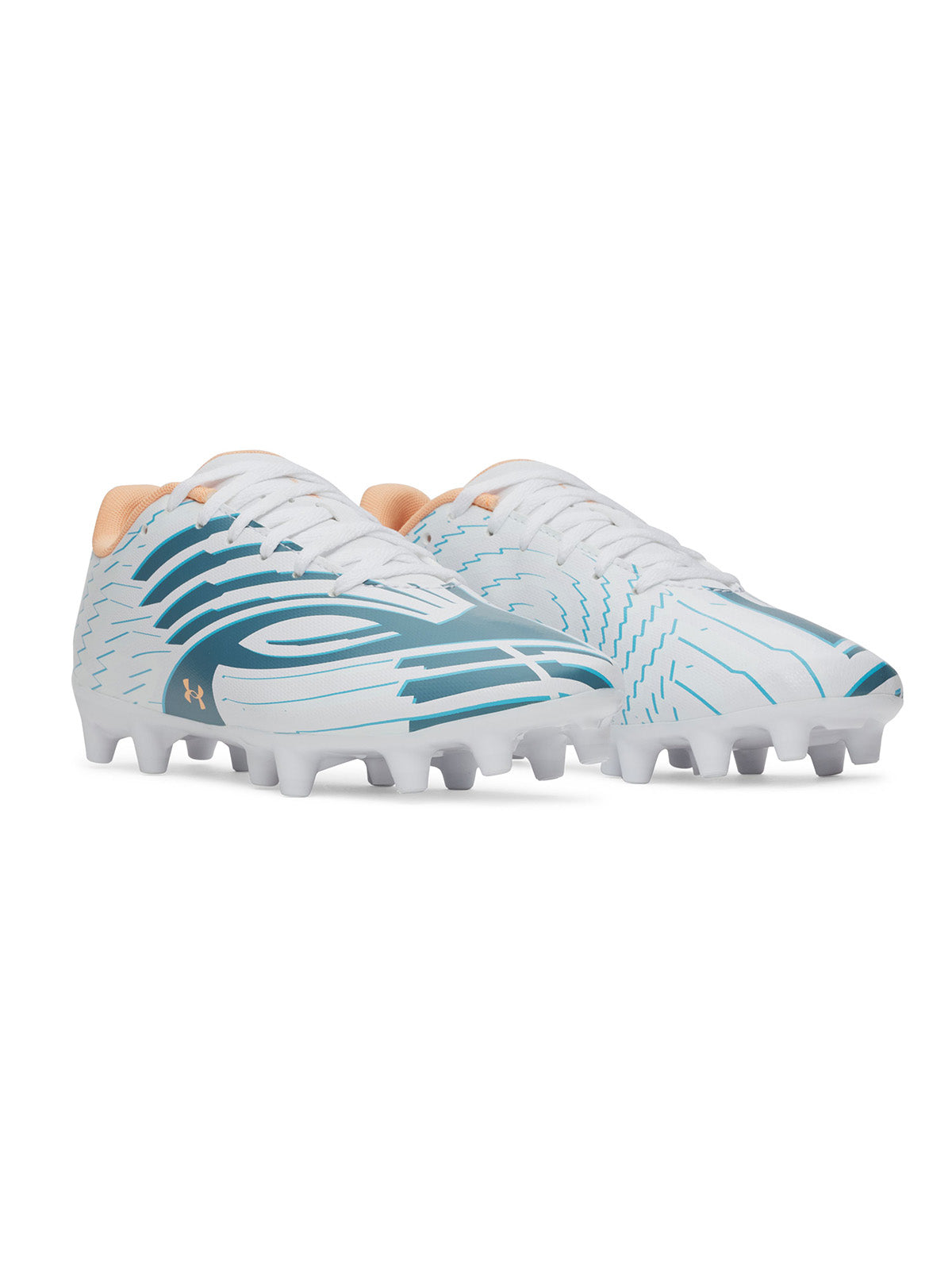 UA Shadow Club 4 FG Jr Zapatilla blanco