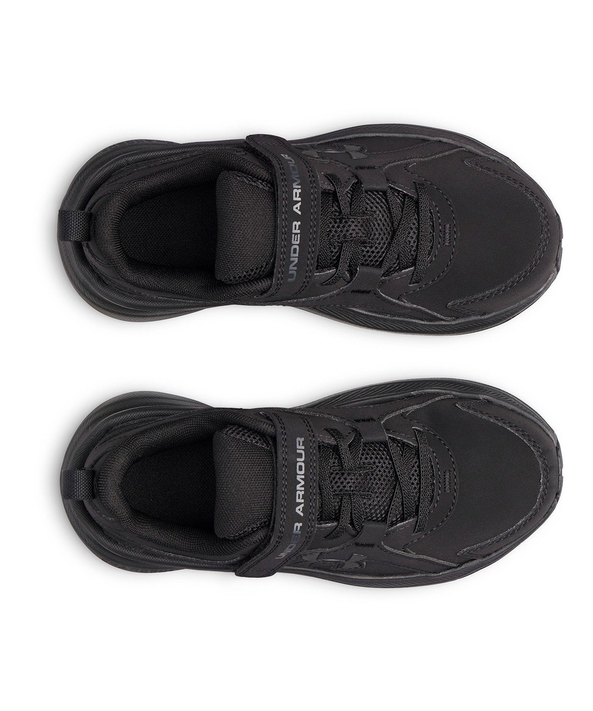Zapatilla UA Assert 11 AC Uniform negro para niño preescolar