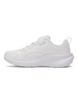 Zapatilla UA Assert 11 AC Uniform blanco para niño preescolar