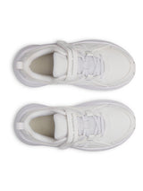 Zapatilla UA Assert 11 AC Uniform blanco para niño preescolar