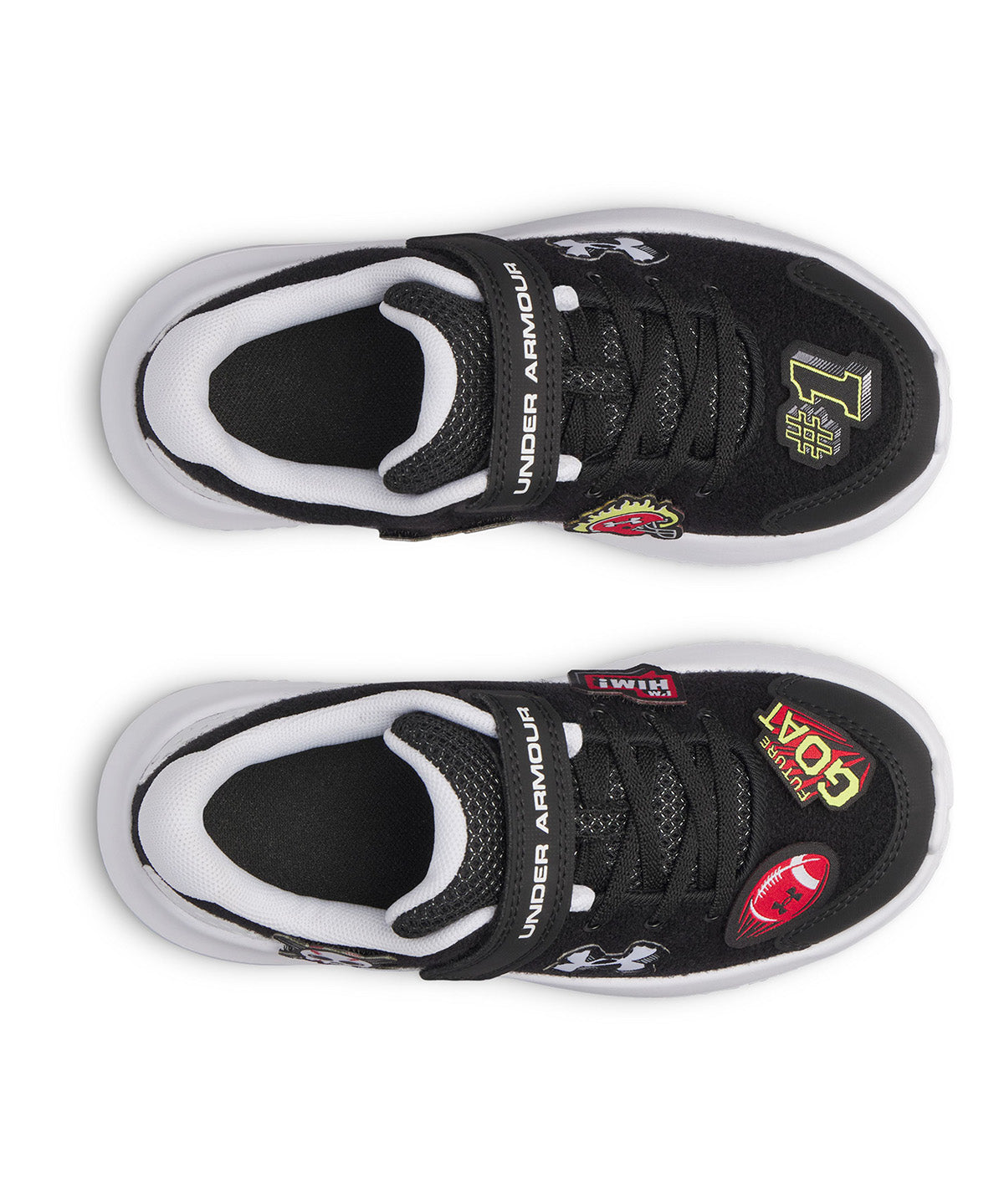 UA Surge 4 AC Patches Zapatilla negro para niño