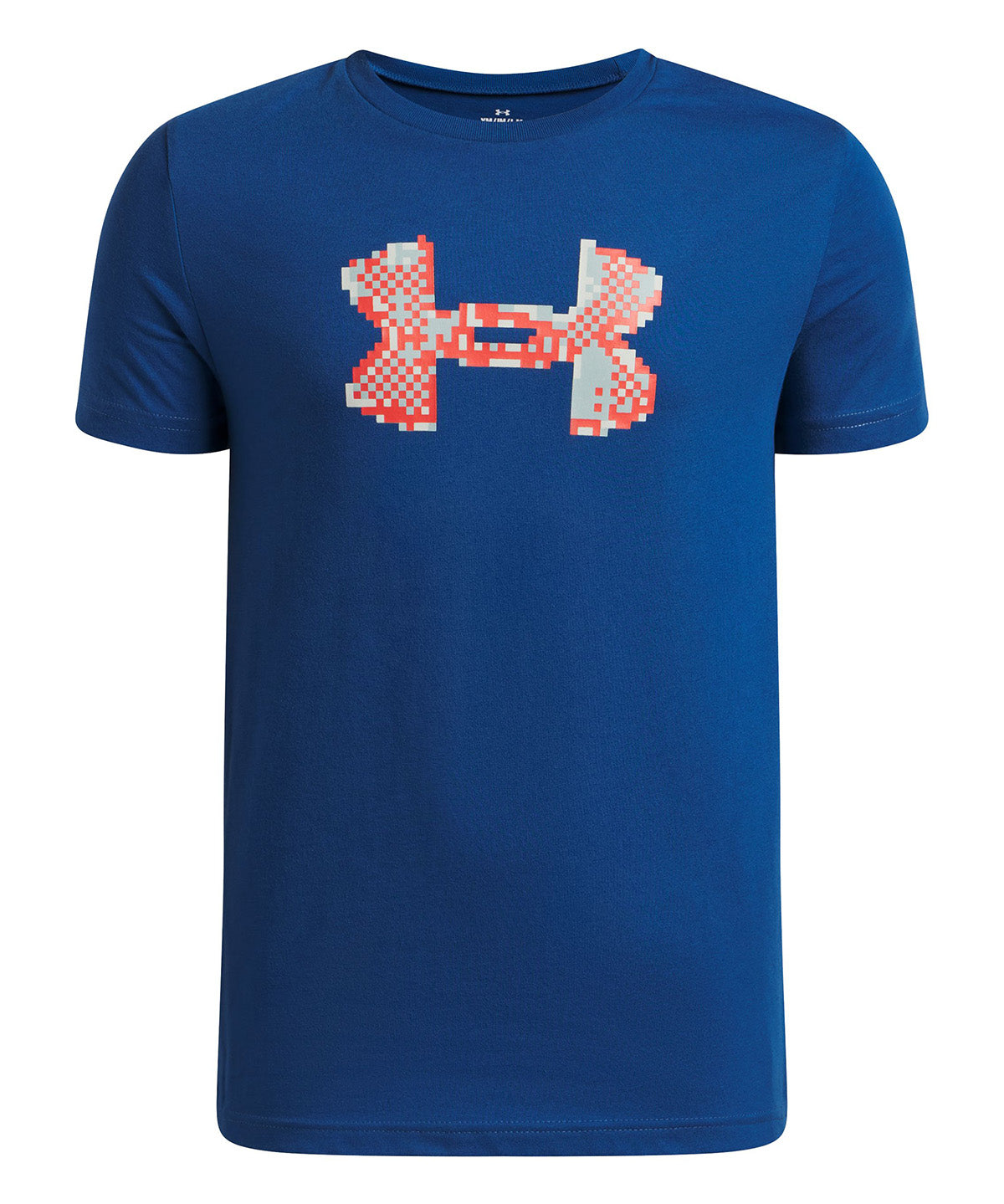 Polera Niño UA B PIXEL LOGO Azul