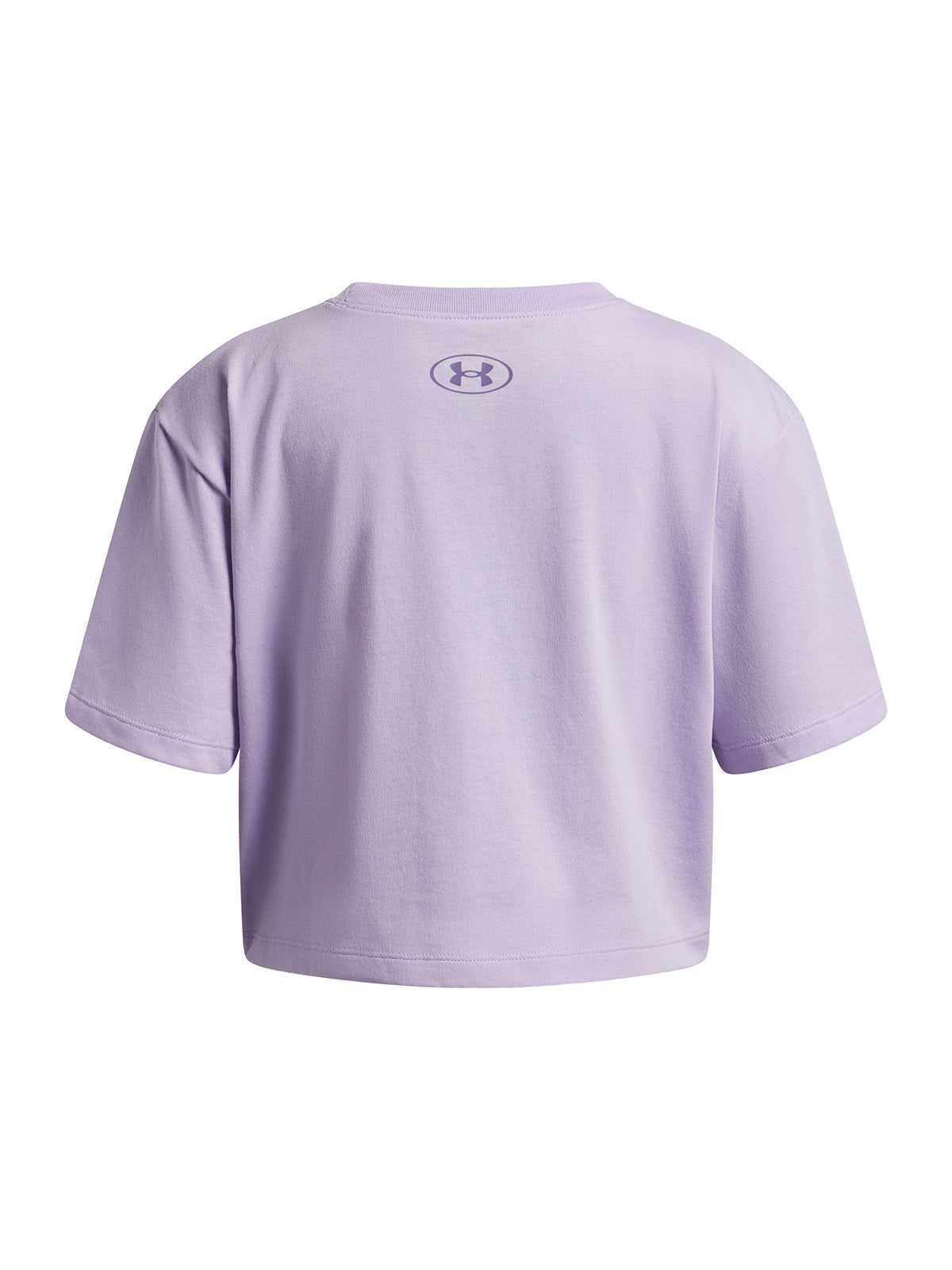 Polera Niña UA G LOGO STAR SS Morado