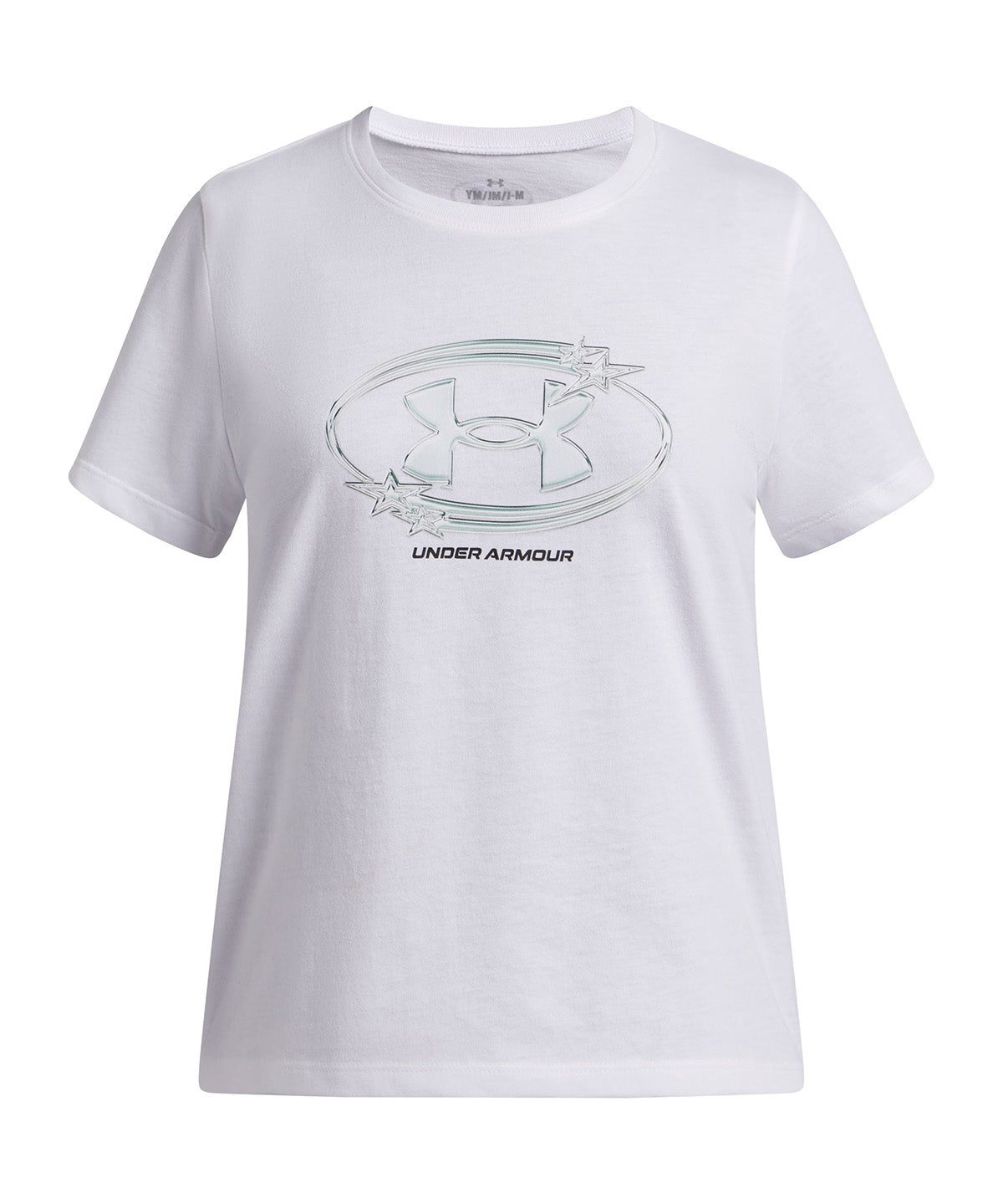 Polera Niña G STR LOGO LCKRTG SS Blanco