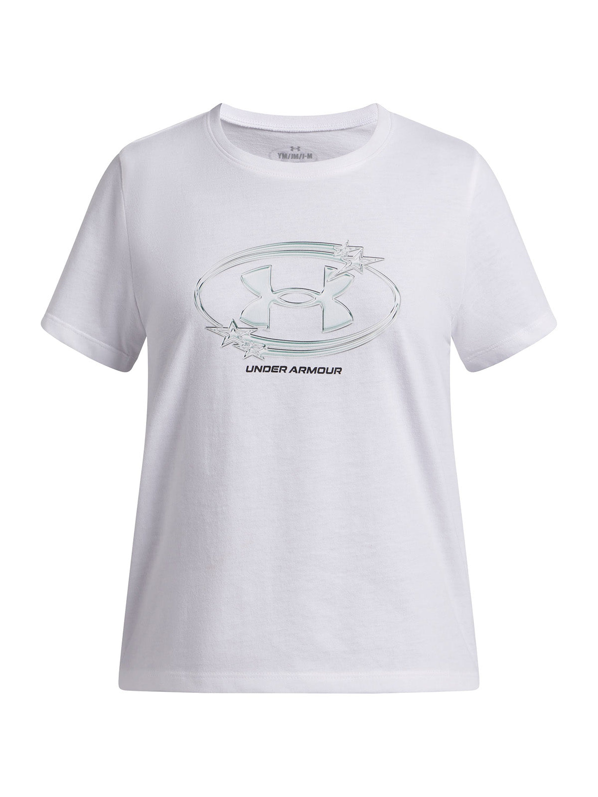 Polera Niña G STR LOGO LCKRTG SS Blanco
