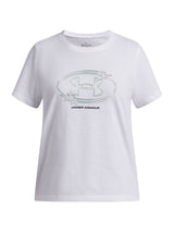 Polera Niña G STR LOGO LCKRTG SS Blanco