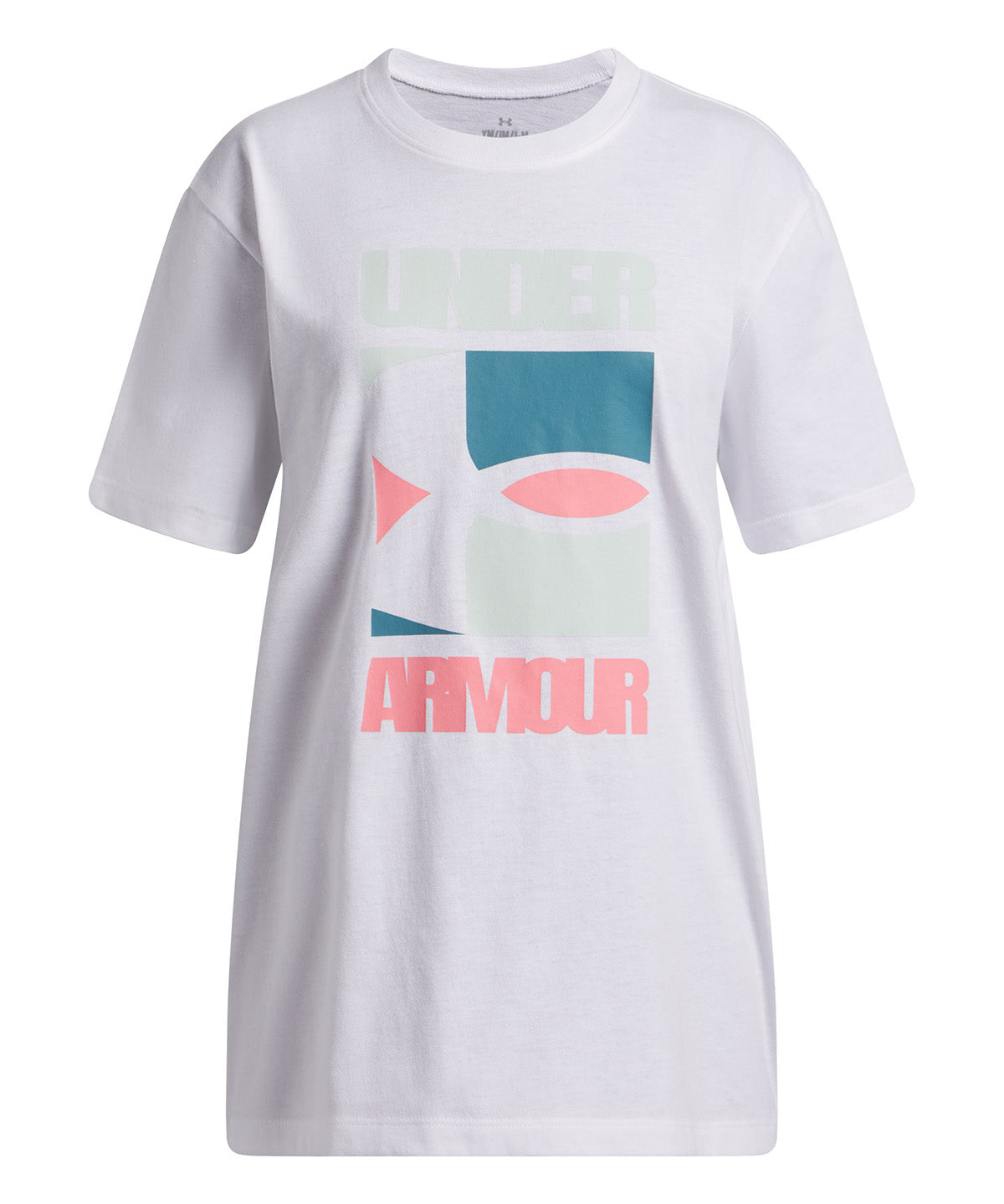 Polera Niña G BLOCK LOGO OS SS Blanco