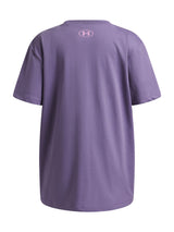 Polera Niña G BLOCK LOGO OS SS Morado